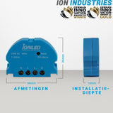 Touch LED Dimmer | 0.3-200 Watt | ION INDUSTRIES