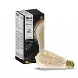 Calex Smart LED Filament Gold Rustic-lamp ST64 E27 220-240V 7W 806lm 1800-3000K, energy label A++