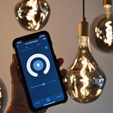 Calex Smart Led G200 Titanium 220-240V 5W 130LM 2100K E27, energy label B