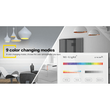 Afstandsbediening - Mi-light - 4 Zone - RGB + CCT - 230V