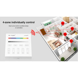 Afstandsbediening - Mi-light - 4 Zone - RGB + W - Batterijen