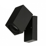 Buitenverlichting kantelbaar wandarmatuur met 1xGU10 fitting