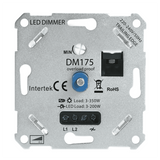 Led Dimmer 3-200W Universeel + Afdekraam