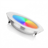 Led Downlight - 12W - Inbouwspot - Zaagmaat Ø150x40mm - RGB + CCT