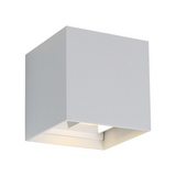 Wandlamp - Led Cube Light - 2x3W - Dimbaar - Wit - 3000K