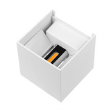 Wandlamp - Led Cube Light - 2x3W - Dimbaar - Wit - 3000K