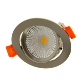 Led Inbouwspot - Slim-Fit - Varda - 23mm - Dimbaar - 5W - Zilver