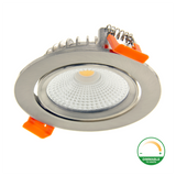 Led Inbouwspot - Slim-Fit - Varda - 23mm - Dimbaar - 5W - Zilver - Dim2Warm