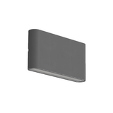 LED Wandlamp - Dallas M - Grijs - 10W - CCT - IP65 - Voor binnen en buiten