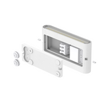 LED Wandlamp - Dallas M - Wit - 10W - CCT - IP65 - Voor binnen en buiten