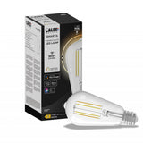Calex Smart LED Filament Clear Rustic-lamp ST64 E27 220-240V 7W 806lm 1800-3000K, energy label A++